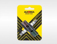 Накладки на колодки HJ-74.13AR (72 mm) ALHONGA  Тайвань инд.упак-блистер всесезонные - Интернет-магазин велотоваров в Каменск-Уральском компании «Вело-Тайм»