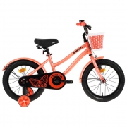 Велосипед 16" Graffiti Flower, цвет персиковый   - Интернет-магазин велотоваров в Каменск-Уральском компании «Вело-Тайм»