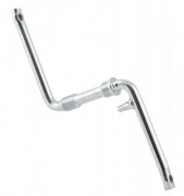 Шатуны 5-359393 BMX 152мм сталь лев. 7/8"х24TPI прав.15/16"х24TPI педал. резьба 1/2" серебр - Интернет-магазин велотоваров в Каменск-Уральском компании «Вело-Тайм»