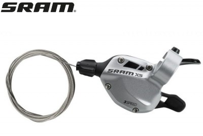 Рукоятка переключения передач, левая, X7, триггер, 3 ск., SRAM RFDX73S00001 - Интернет-магазин велотоваров в Каменск-Уральском компании «Вело-Тайм»